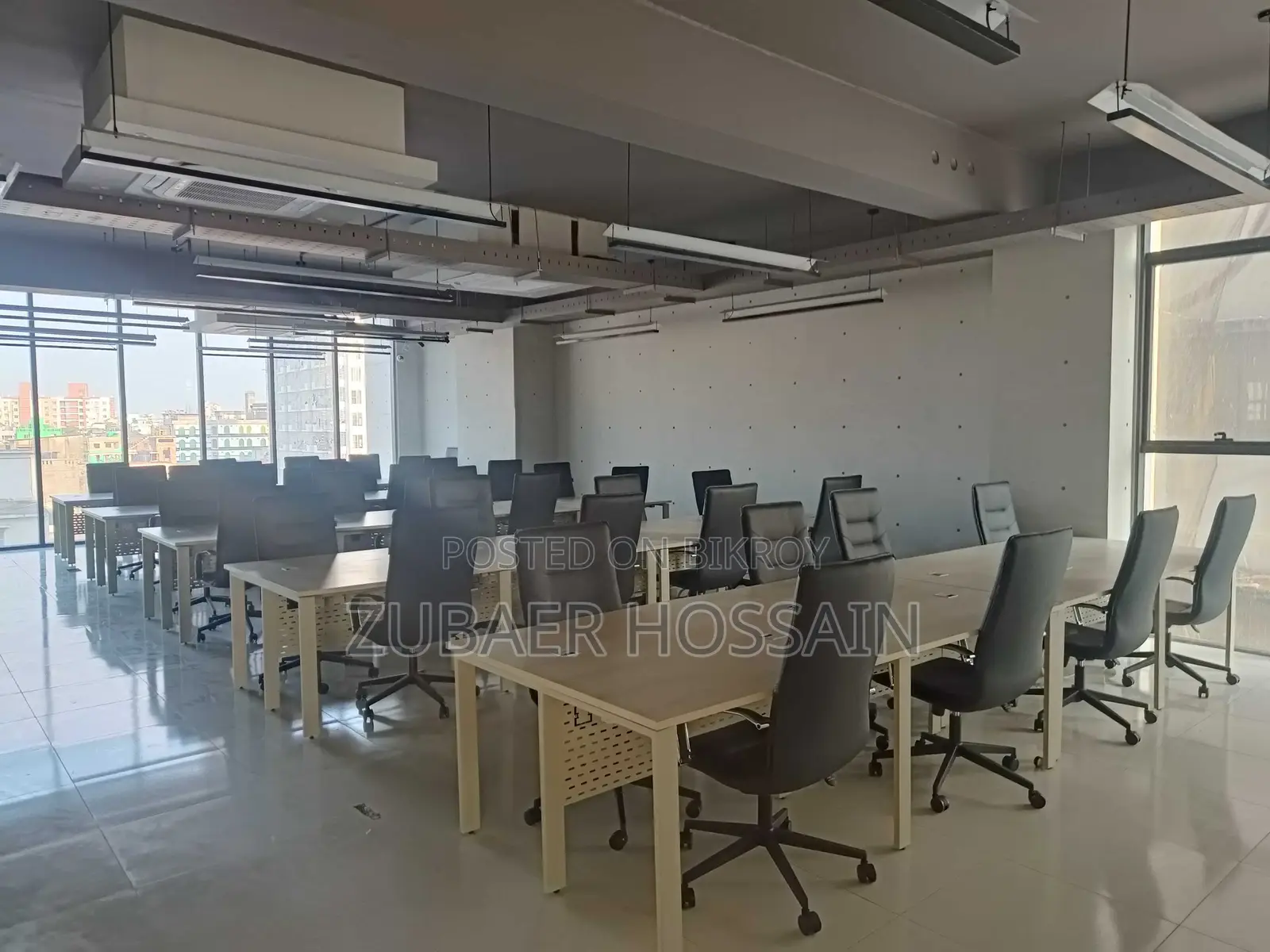 Fully Furnished Office Workspace Is Available for Rent in Agrabad