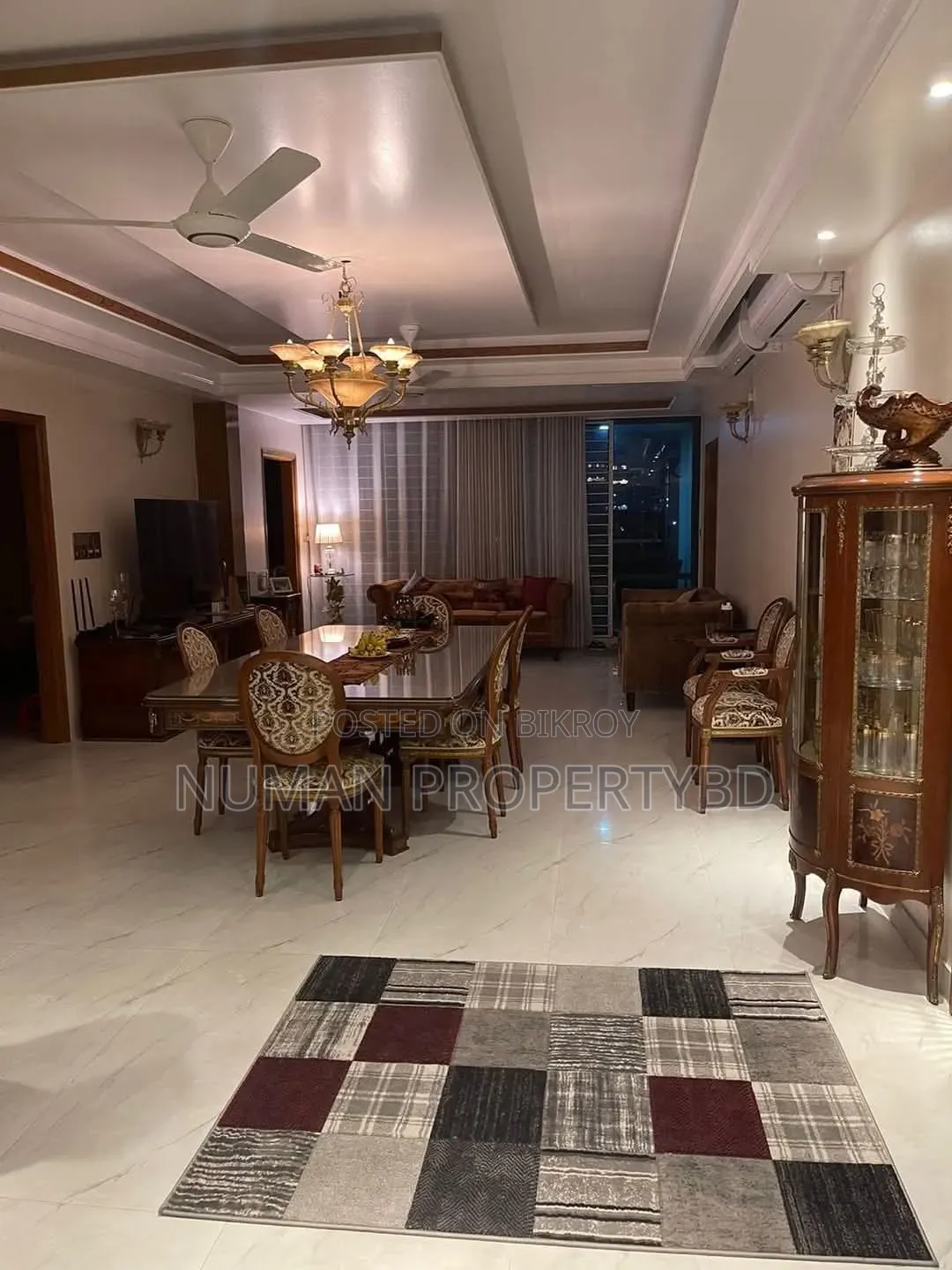 Furnished 3-bedroom Apartment in Numan Property Bd, Basundhara for Rent in Basundhara
