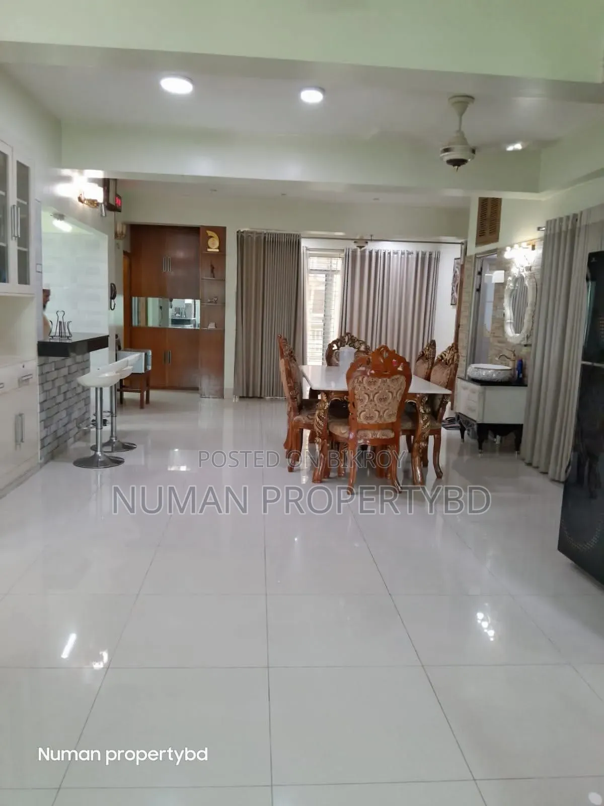 Furnished 3-Bedroom Apartment in Numan Property Bd, Basundhara for Rent in Basundhara