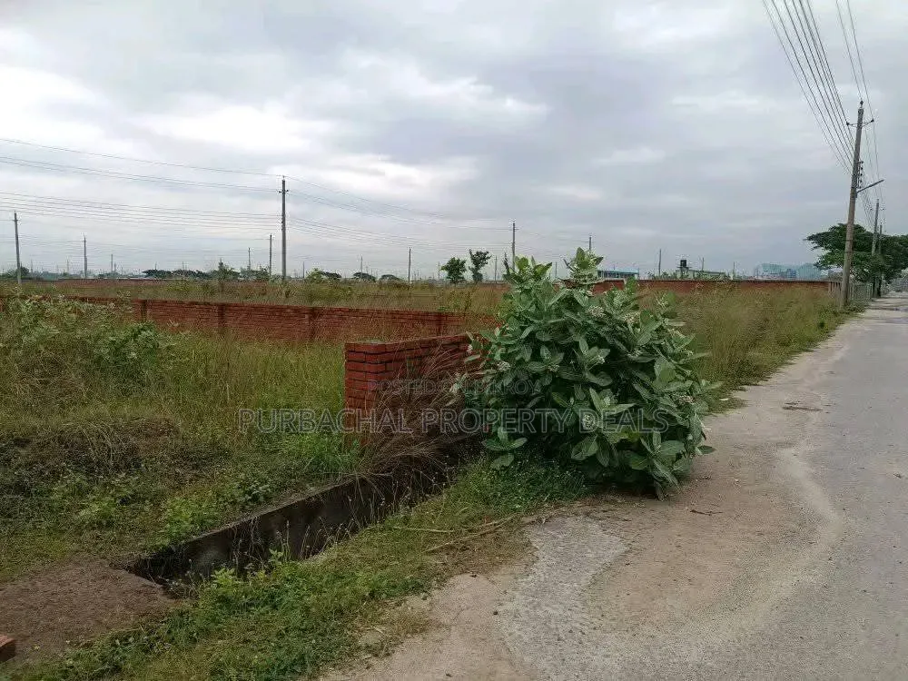 5 Katha Plot for Sale Near Trade Fair in Purbachal Sector 4 in Purbachal