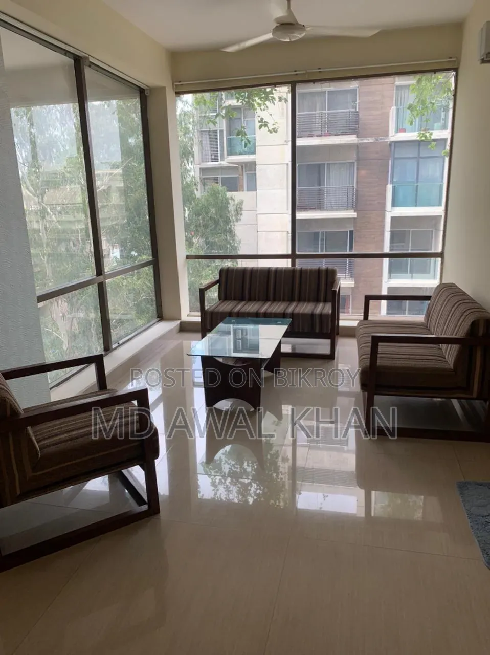 Furnished 3-bedroom Apartment in Baridhara for Rent in Baridhara