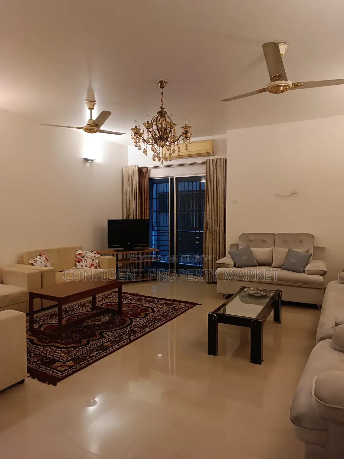 Furnished 3-bedroom Apartment in Baridhara for Rent in Baridhara