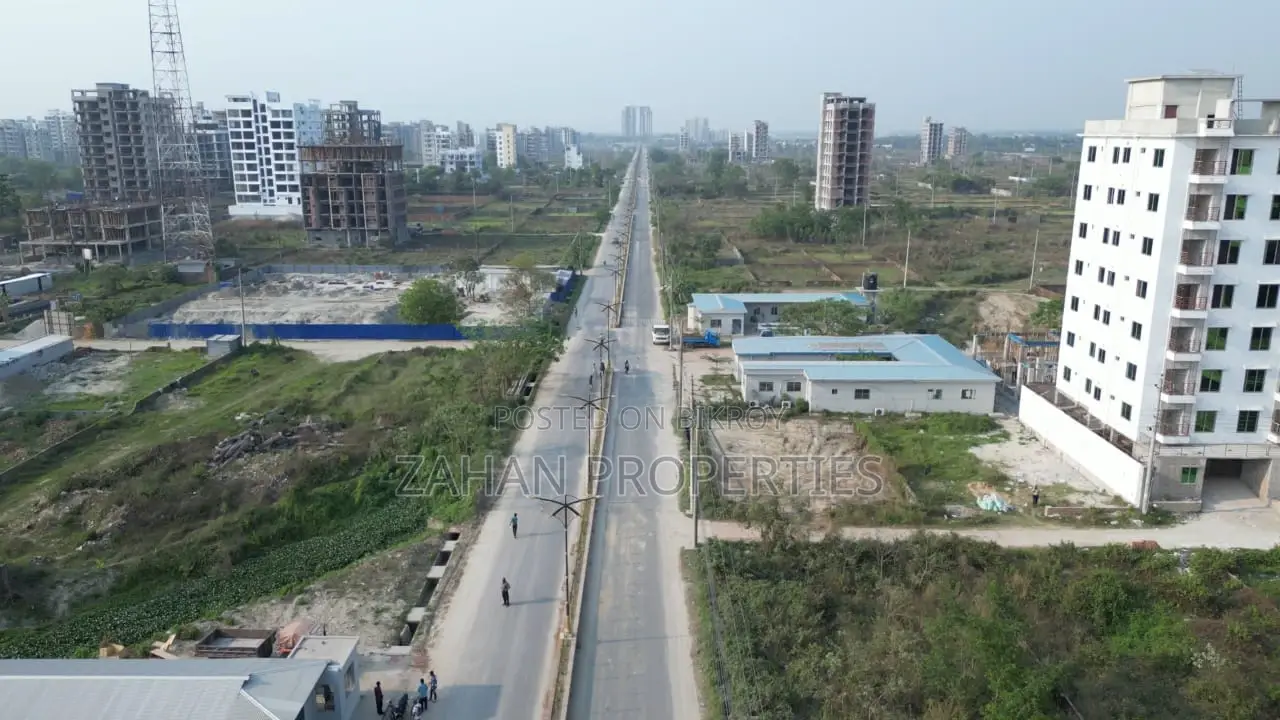 N Block 6 Katha Plot For Sale South/North Facing in Basundhara