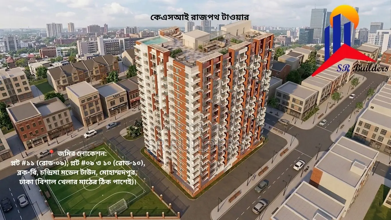 3bdrm Apartment In Ksi Rajpath Tower, Mohammadpur For Sale in Mohammadpur