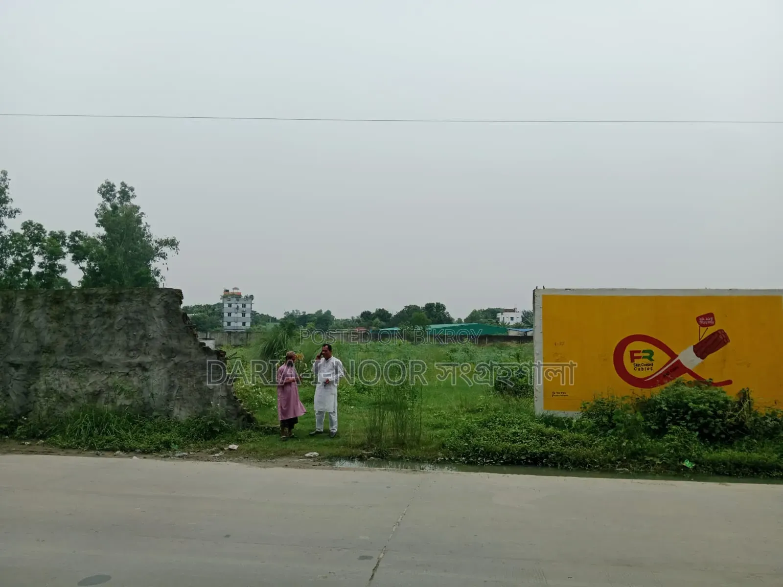10 Bigha land for sale under Gazipur Dhirasram Flyover in Gazipur Sadar