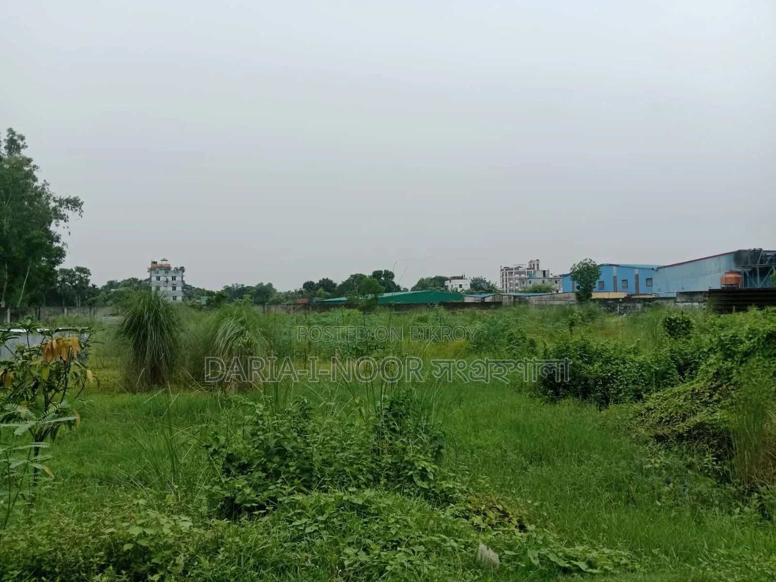 10 Bigha land for sale under Gazipur Dhirasram Flyover in Gazipur Sadar