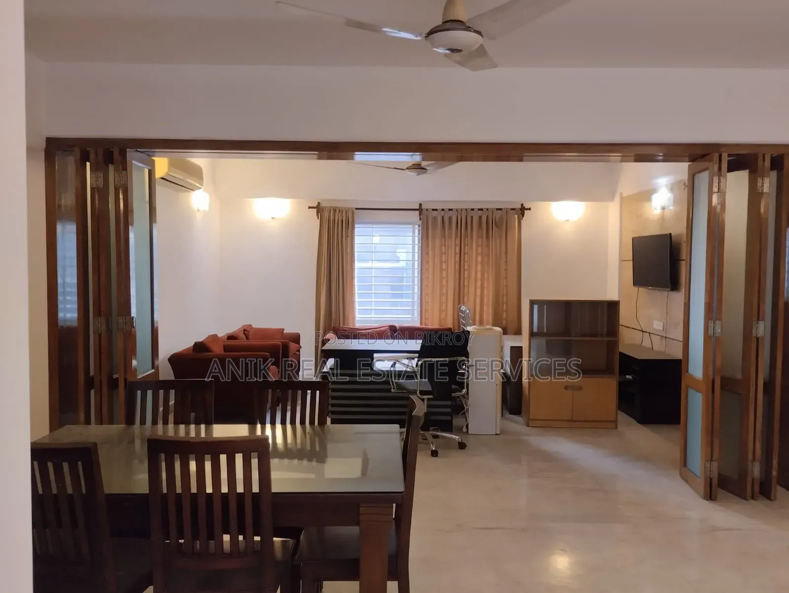 Furnished 3-Bedroom Apartment in Anik Real Estate, Banani for Rent in Banani