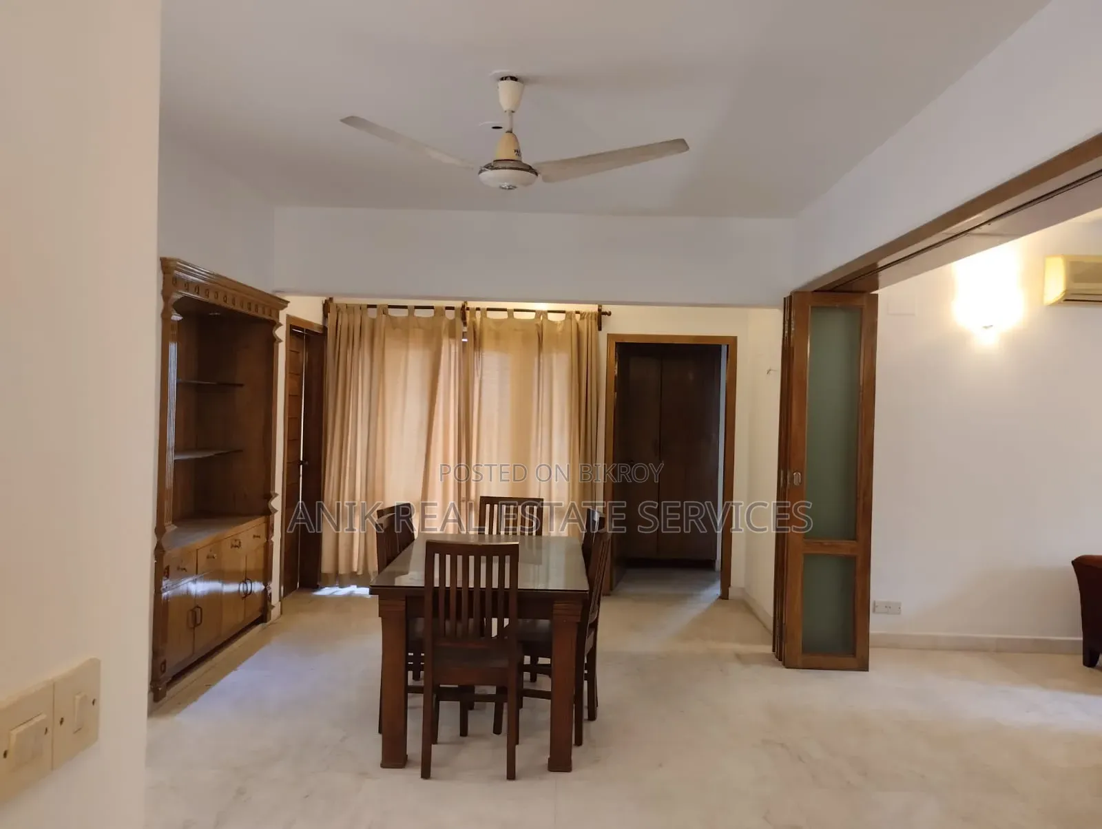Furnished 3-Bedroom Apartment in Anik Real Estate, Banani for Rent in Banani