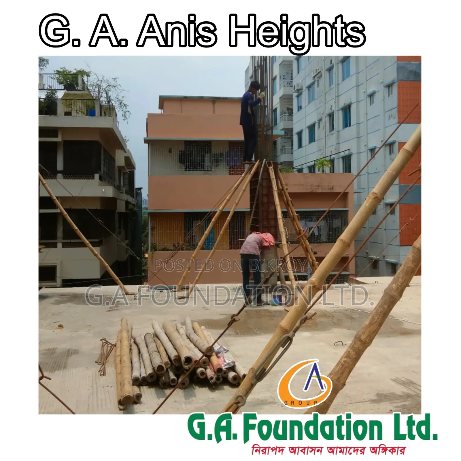 3-Bedroom Apartment in G. A. Anis Heights, Mirpur for Sale in Mirpur