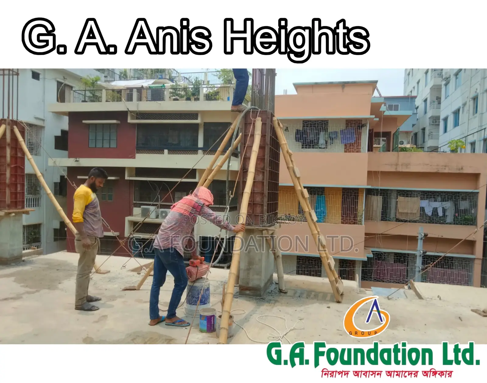 3-Bedroom Apartment in G. A. Anis Heights, Mirpur for Sale in Mirpur