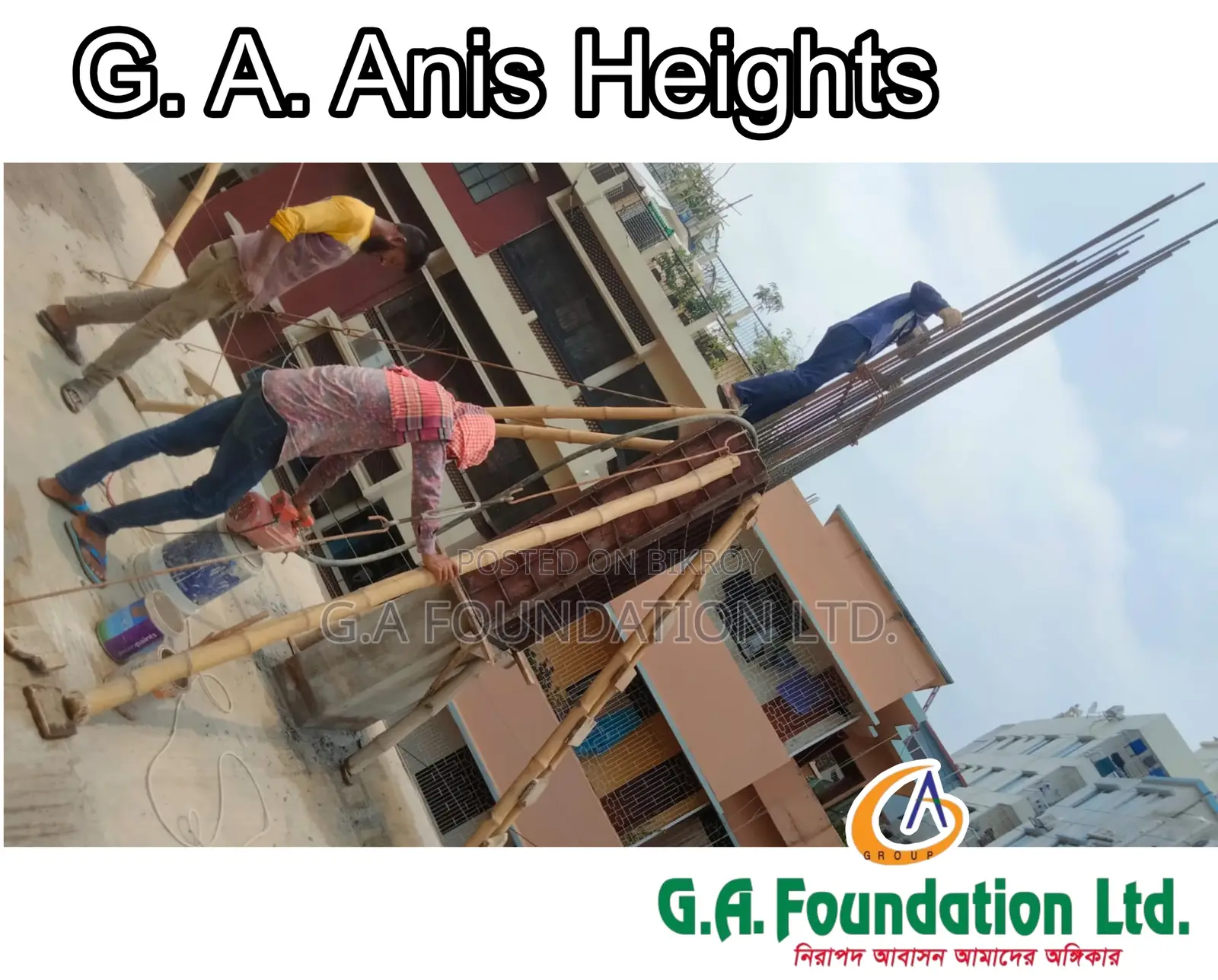 3-Bedroom Apartment in G. A. Anis Heights, Mirpur for Sale in Mirpur