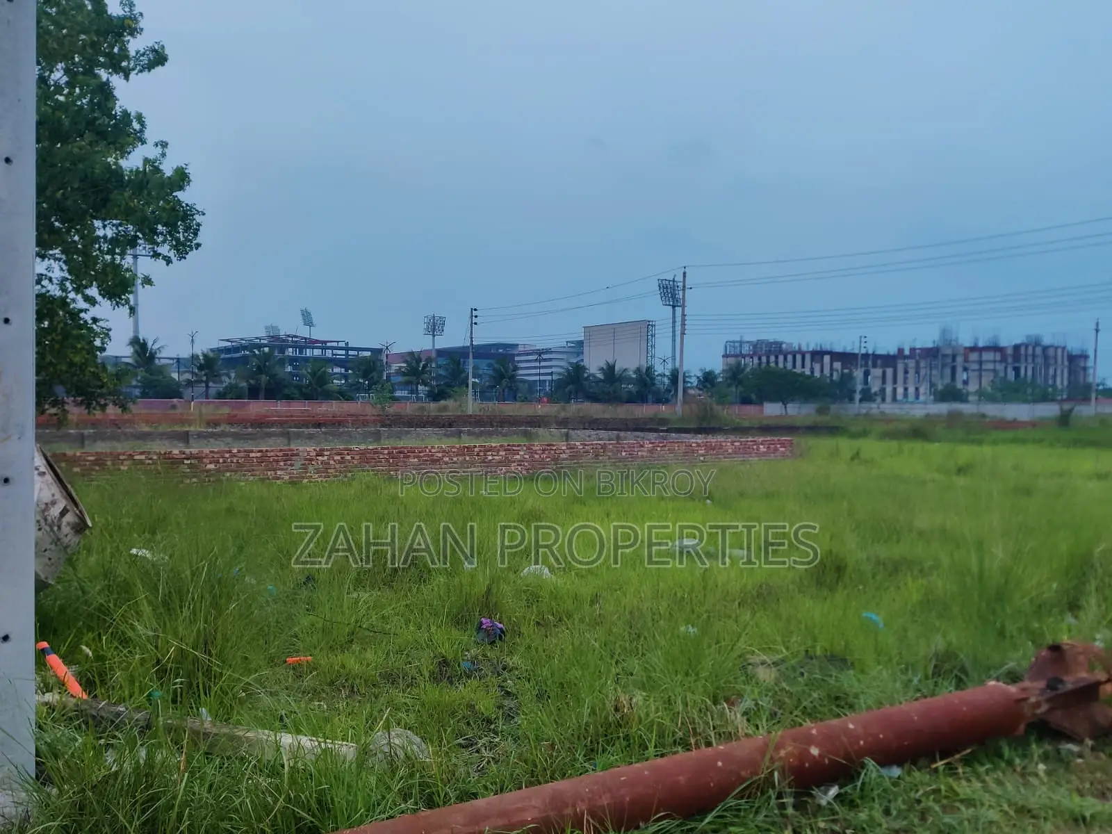 N Block 40 Katha Plot Sell South Face in Basundhara