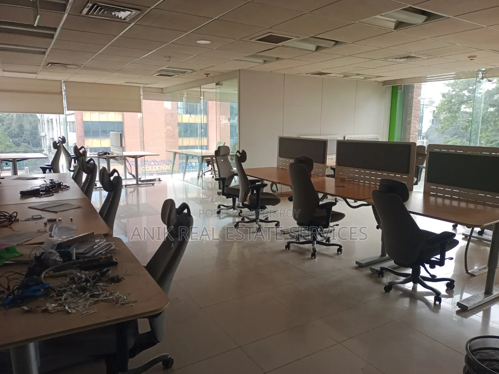 4500 SFT Commercial Full Furnished Office Space Rent in Gulshan 2 in Gulshan
