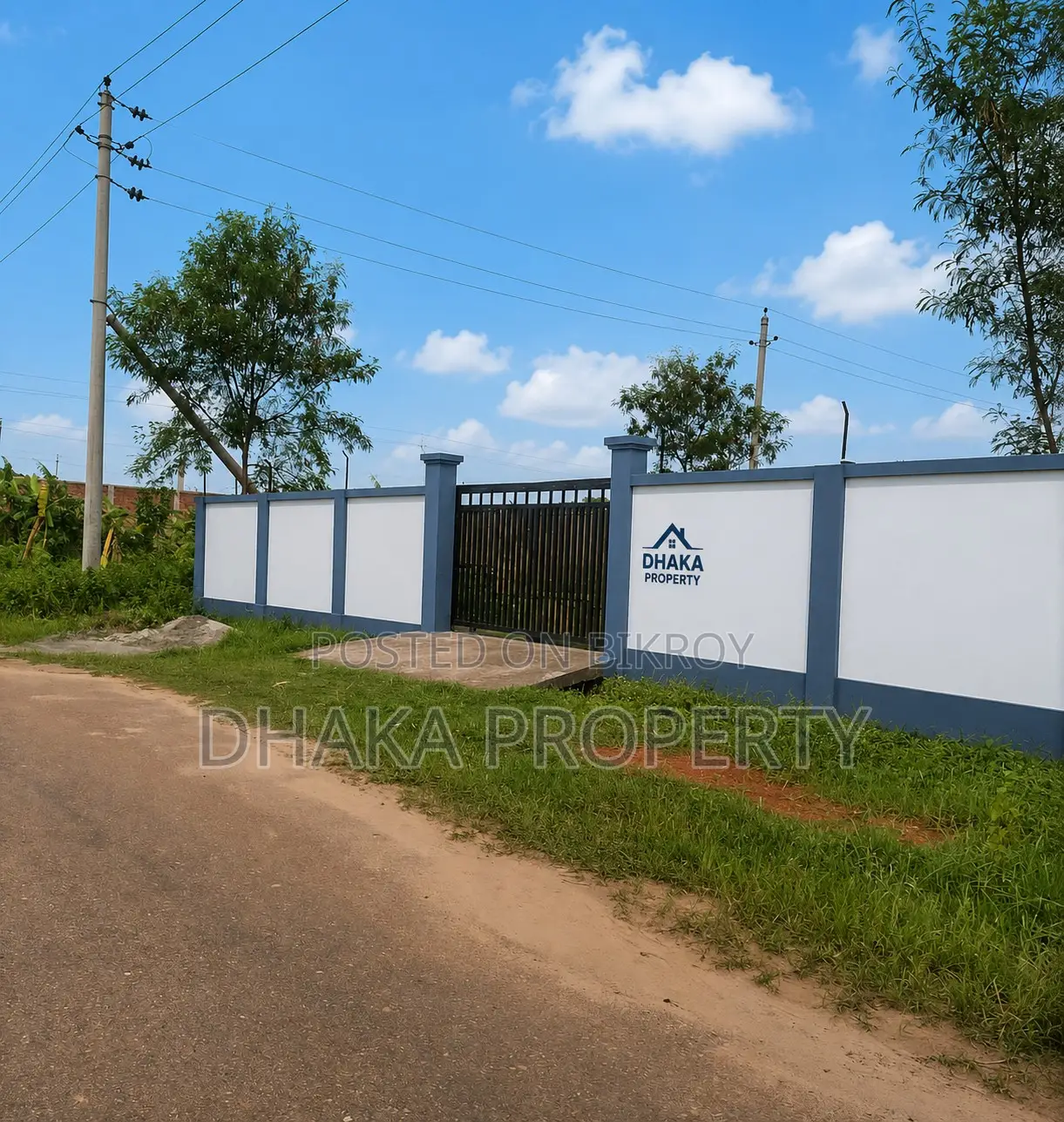 60ft Road 5 Katha Park West at Sector-16/D in Uttara