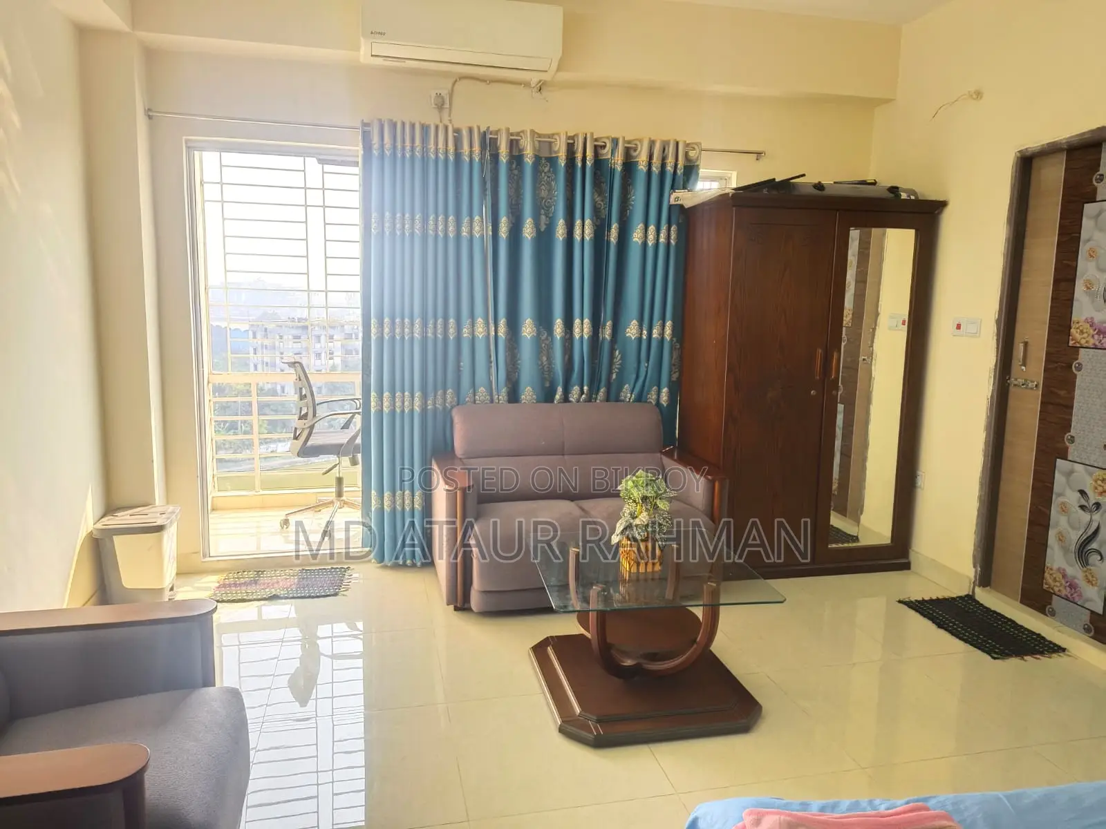Furnished Studio Apartment in Hajicamp, Uttara, for rent in Uttara