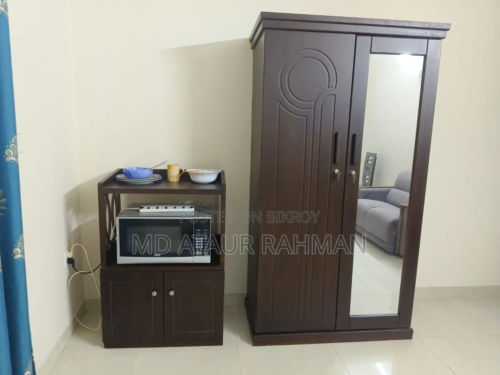 Furnished Studio Apartment in Hajicamp, Uttara, for rent in Uttara