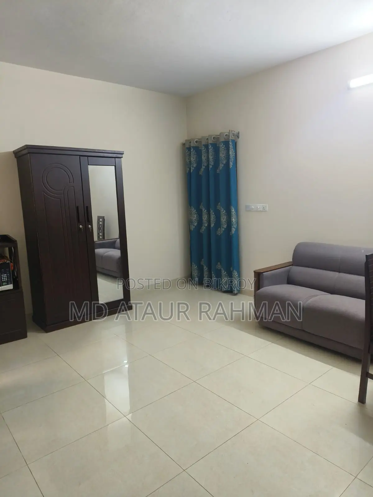 Furnished Studio Apartment in Hajicamp, Uttara, for rent in Uttara