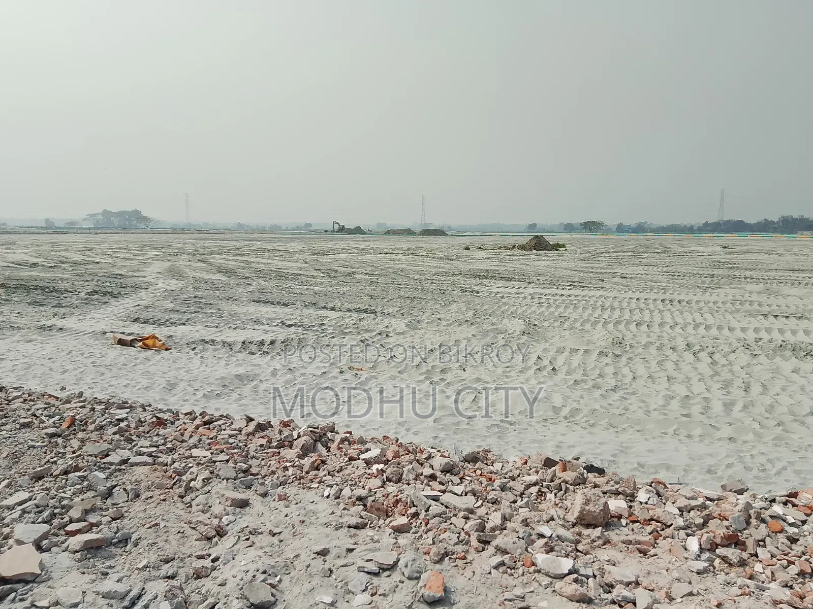 Plot for sale in installments at Modhu City. in Keraniganj