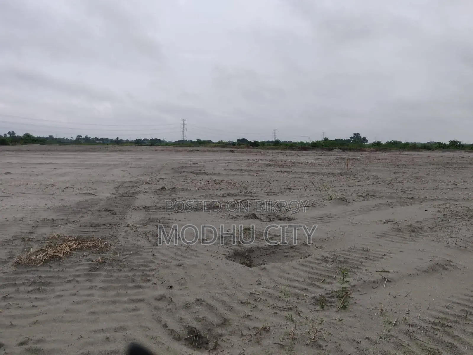 Plot for sale in installments at Modhu City. in Keraniganj