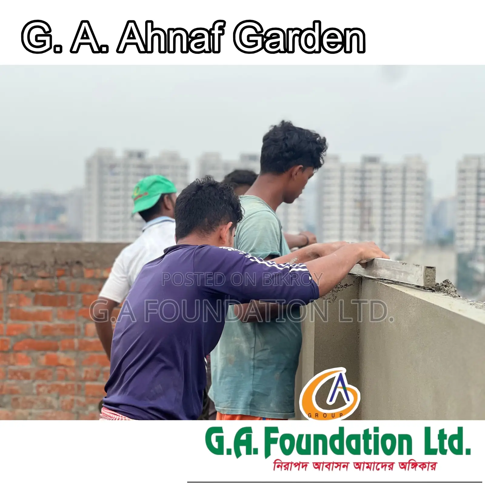 3-Bedroom Apartment in G. A. Ahnaf Garden, Mirpur for Sale in Mirpur
