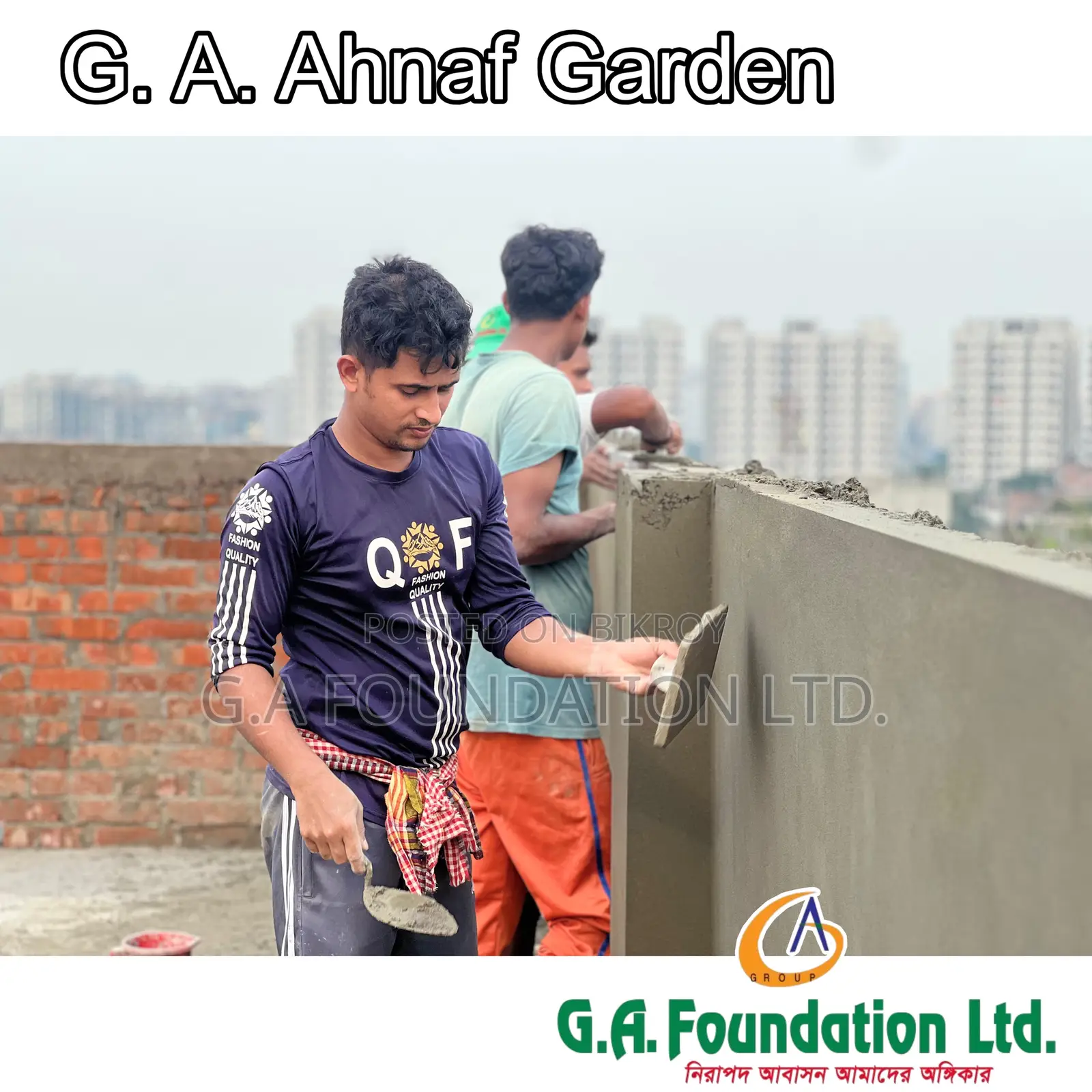 3-Bedroom Apartment in G. A. Ahnaf Garden, Mirpur for Sale in Mirpur