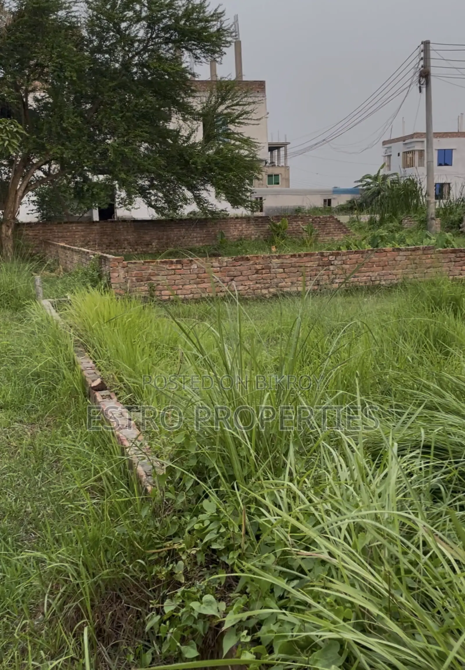 3.5 decimal land for sale on the west side of Mujgunni Navy School in Khulna
