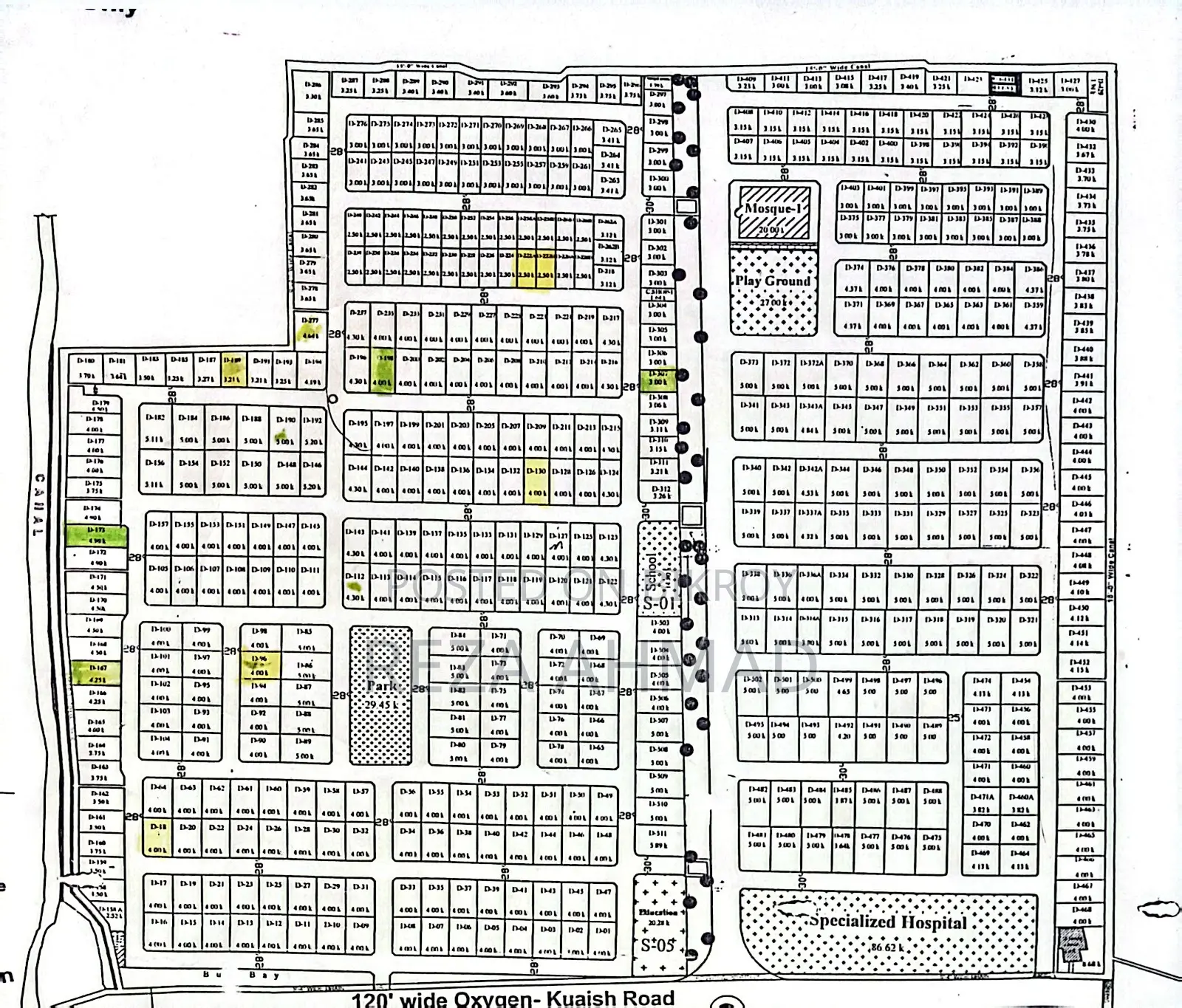 A 5-katha south-facing plot in 'D' block of Anannya Residential Area. in Oxygen