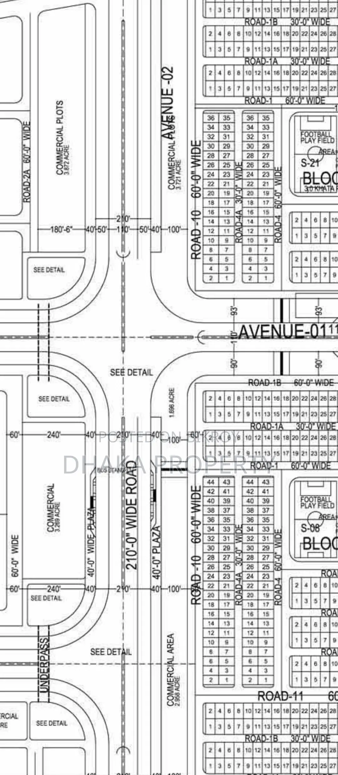 3 Katha East Facing Sector-15/B near Metrorail Center Station in Uttara