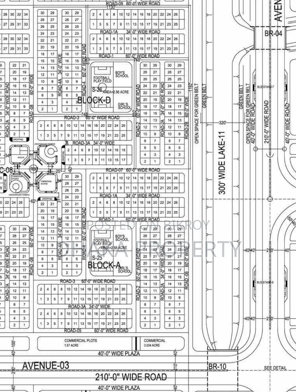Exclusive Land Sale 5 Katha East at Sector-16/A in Uttara