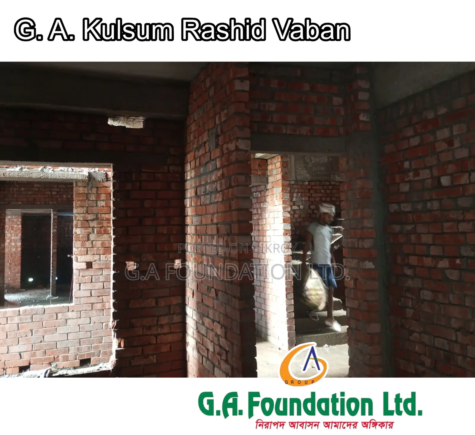 3-Bedroom Apartment in G. A. Kulsum Rashid, Mirpur for Sale in Mirpur