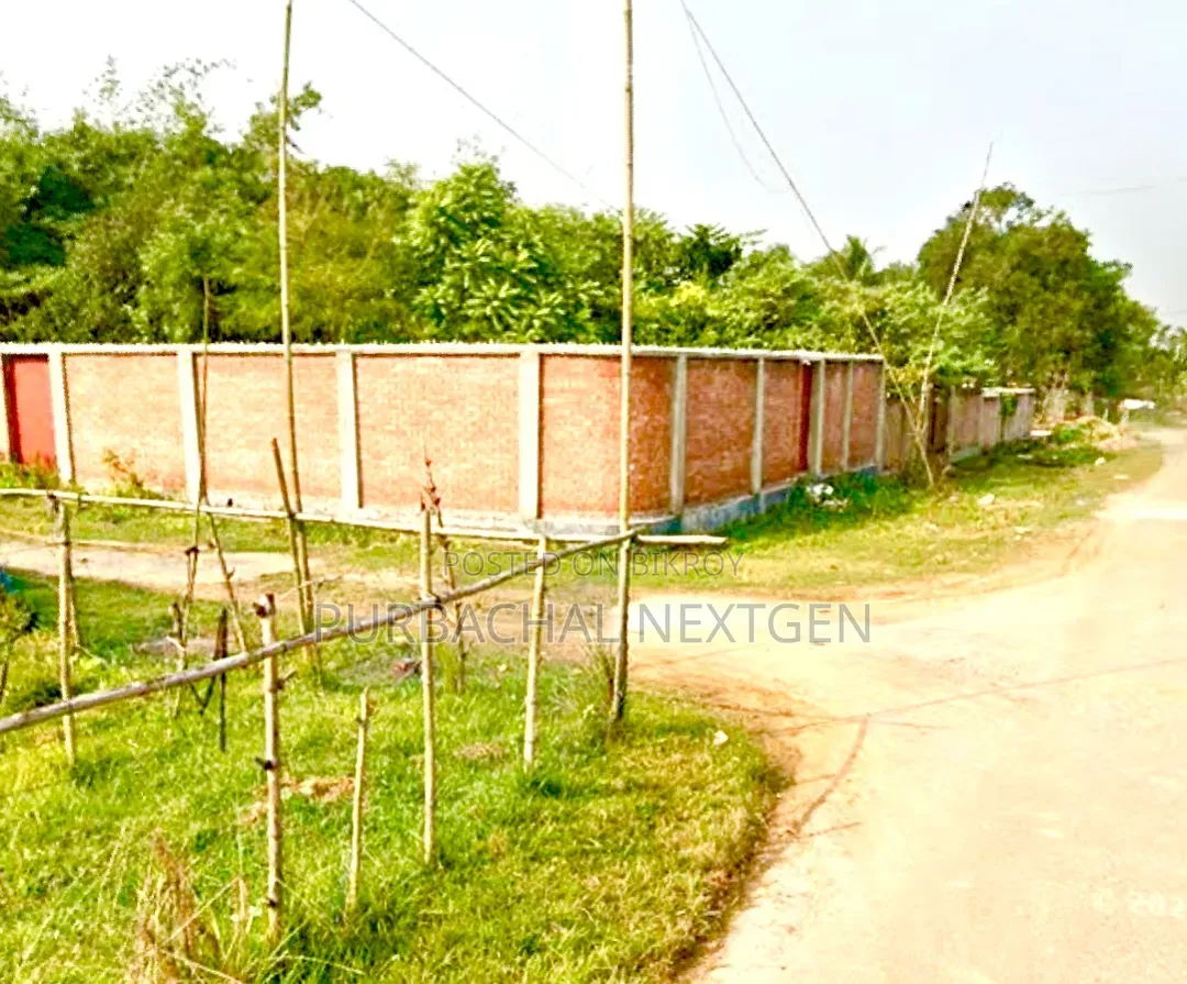 3 Katha South-East Facing Corner Plot Lake Field Sector 25 Purbachal in Purbachal