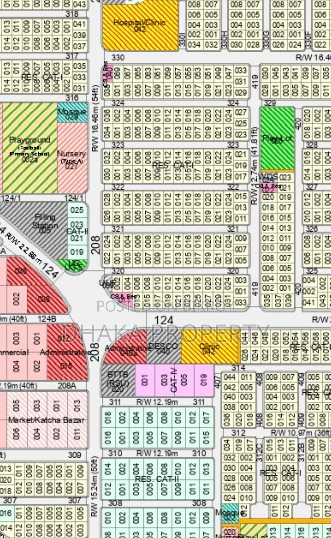 Purbachal Land Sale 3 Katha South at Sector-28 in Purbachal