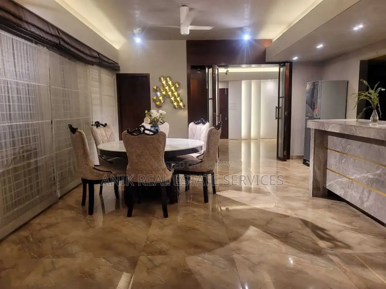 Furnished 3-Bedroom Apartment in Anik Real Estate, Banani for Rent in Banani