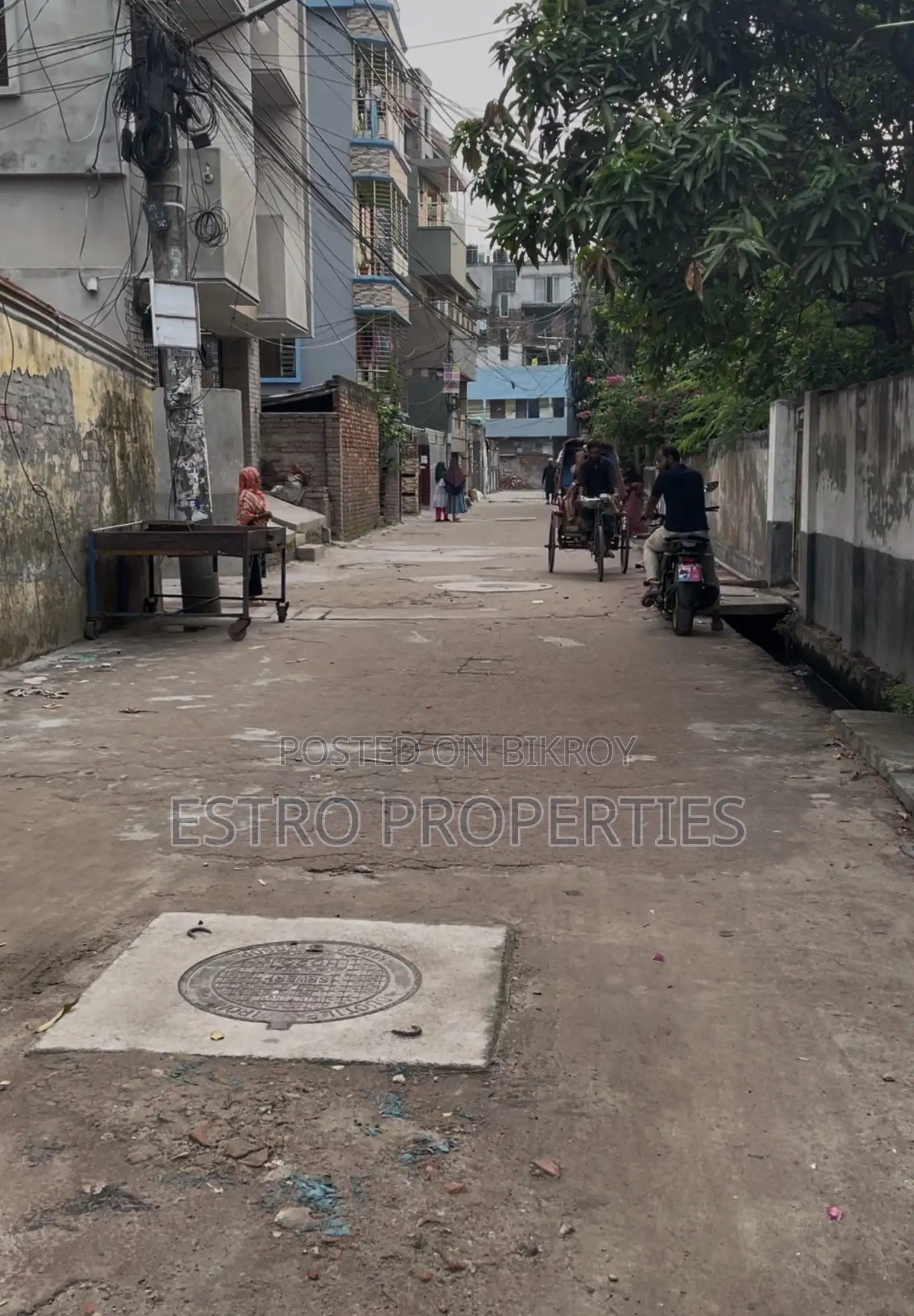 2.50 Katha land for sale on Dilkhola Road, Khulna City in Khulna Sadar
