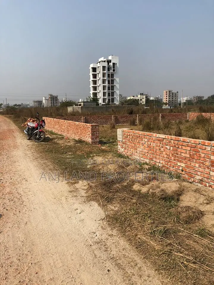 P-Block 5-Katha Plot Sale Near Madane Road in Basundhara