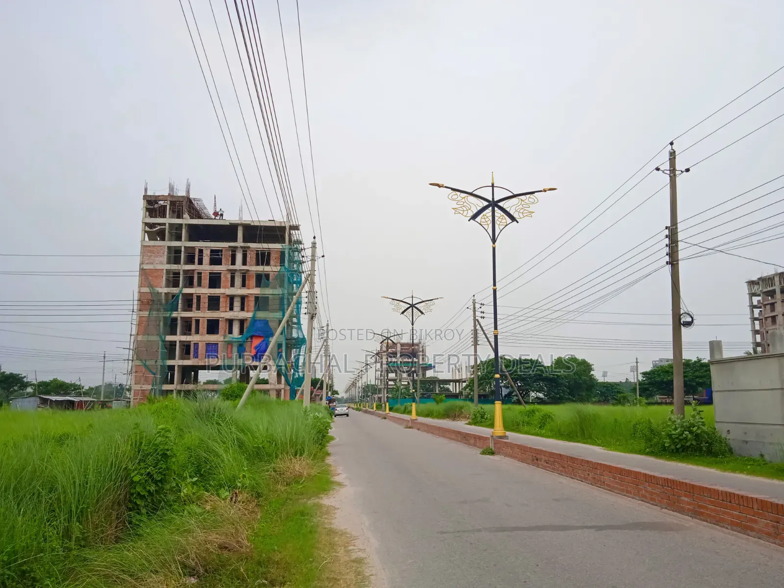 Iconic 40 Katha Premium Corner Plot for Sale in Bashundhara N-Ext in Basundhara