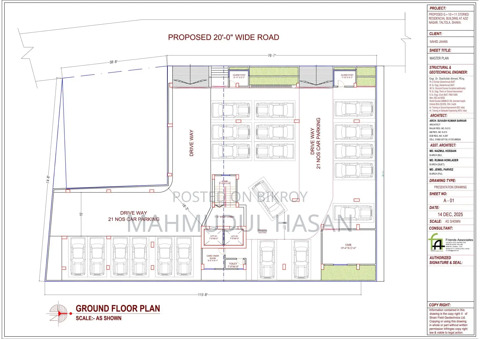 3bdrm Apartment in Royal Legacy Real, Mirpur DOHS for sale in Mirpur DOHS