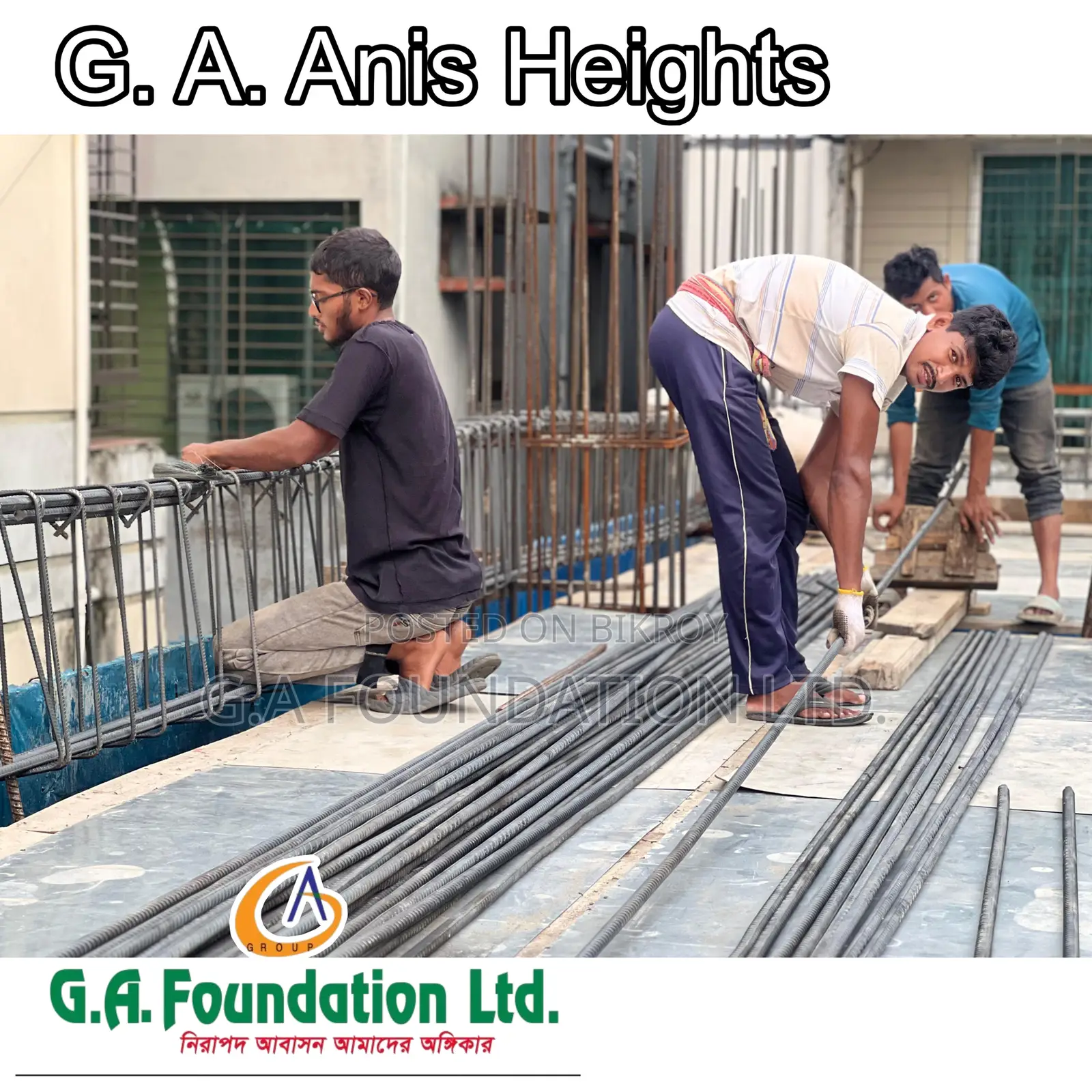 3-bedroom Apartment in G. A. Anis Heights, Mirpur for Sale in Mirpur