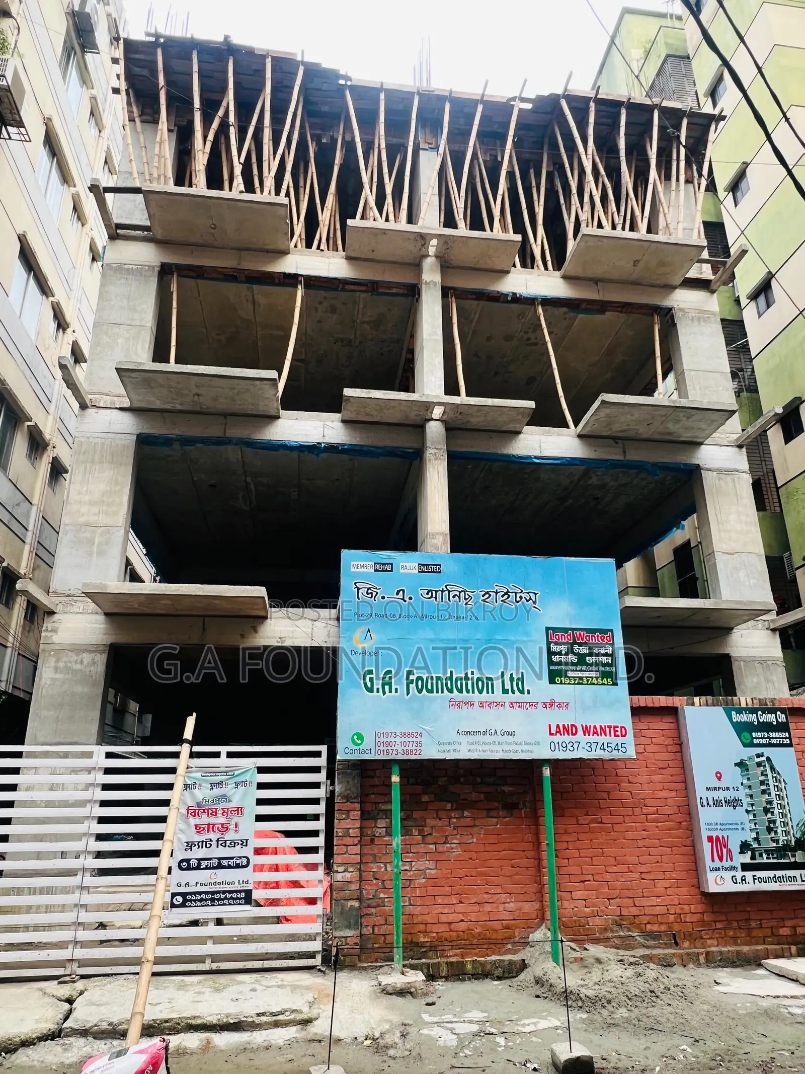 3-bedroom Apartment in G. A. Anis Heights, Mirpur for Sale in Mirpur