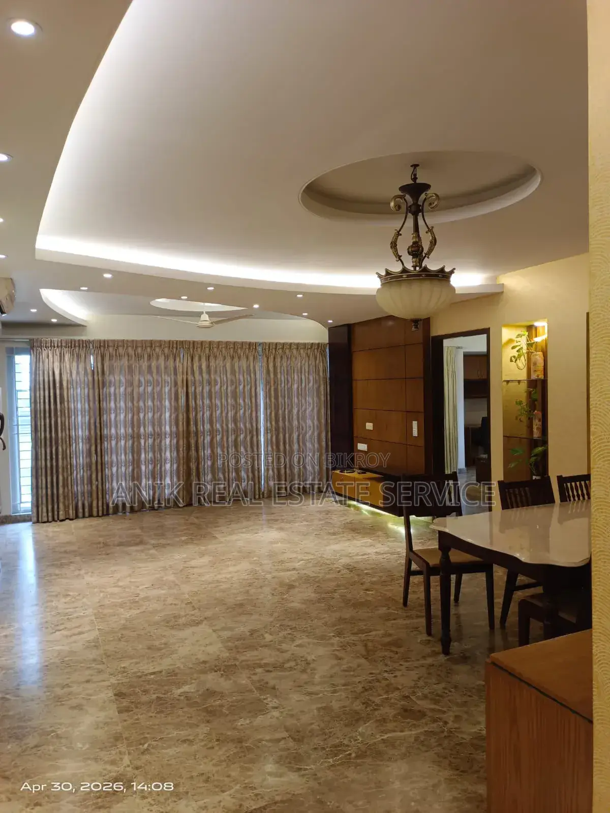 Furnished 4-Bedroom Apartment in Anik Real Estate, Gulshan for Rent in Gulshan