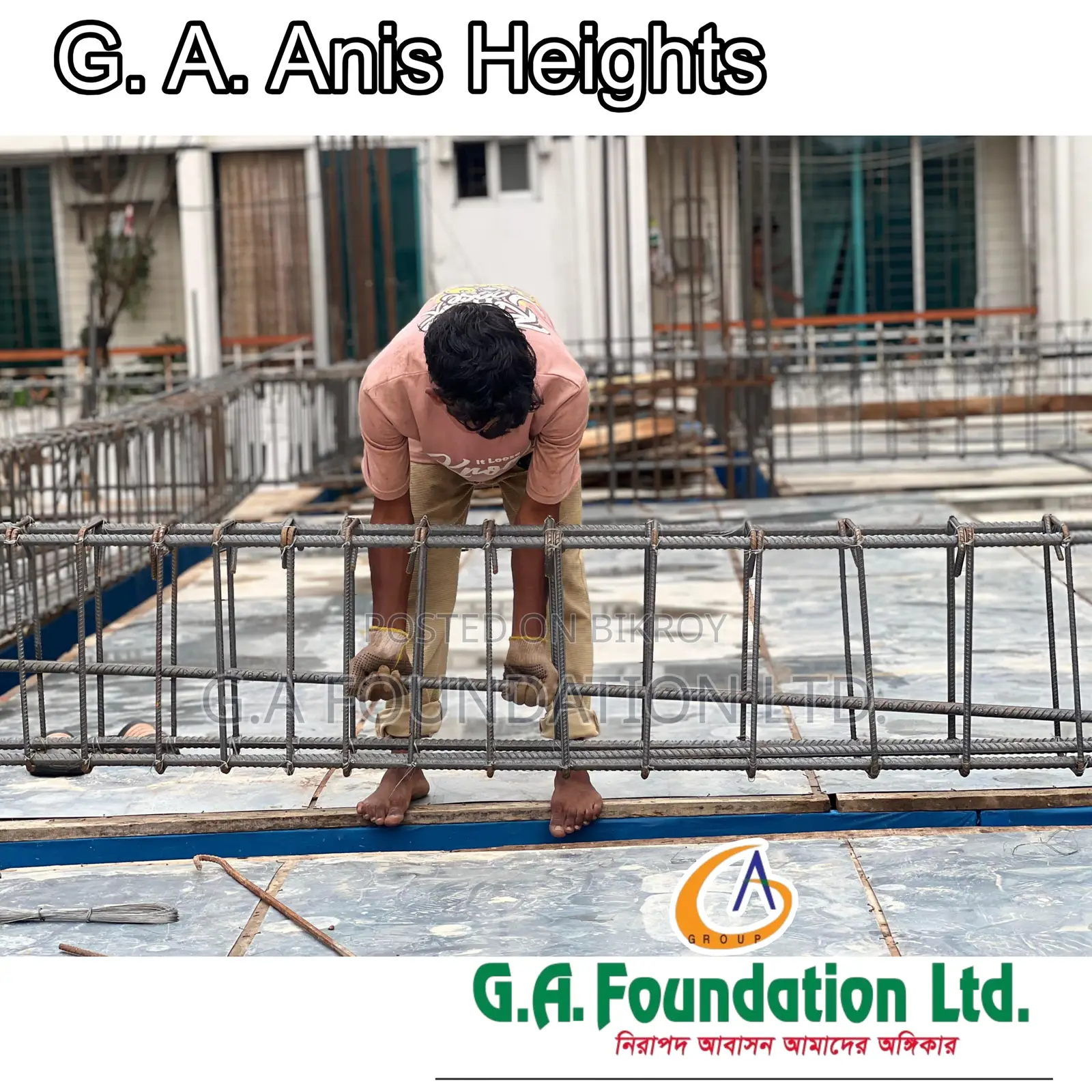 3-Bedroom Apartment in G. A. Anis Heights, Mirpur for Sale in Mirpur