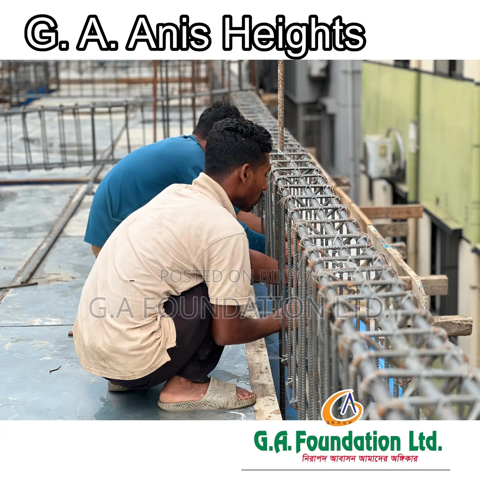 3-Bedroom Apartment in G. A. Anis Heights, Mirpur for Sale in Mirpur