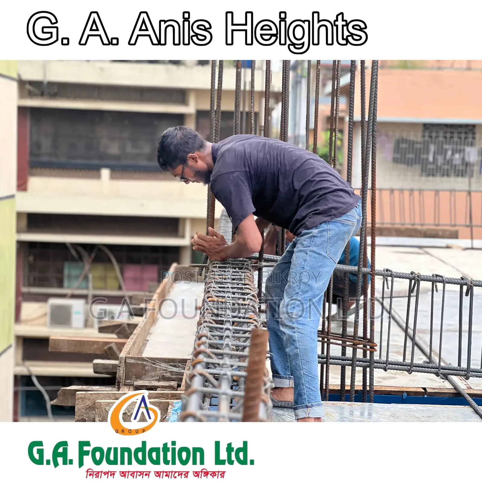 3-Bedroom Apartment in G. A. Anis Heights, Mirpur for Sale in Mirpur