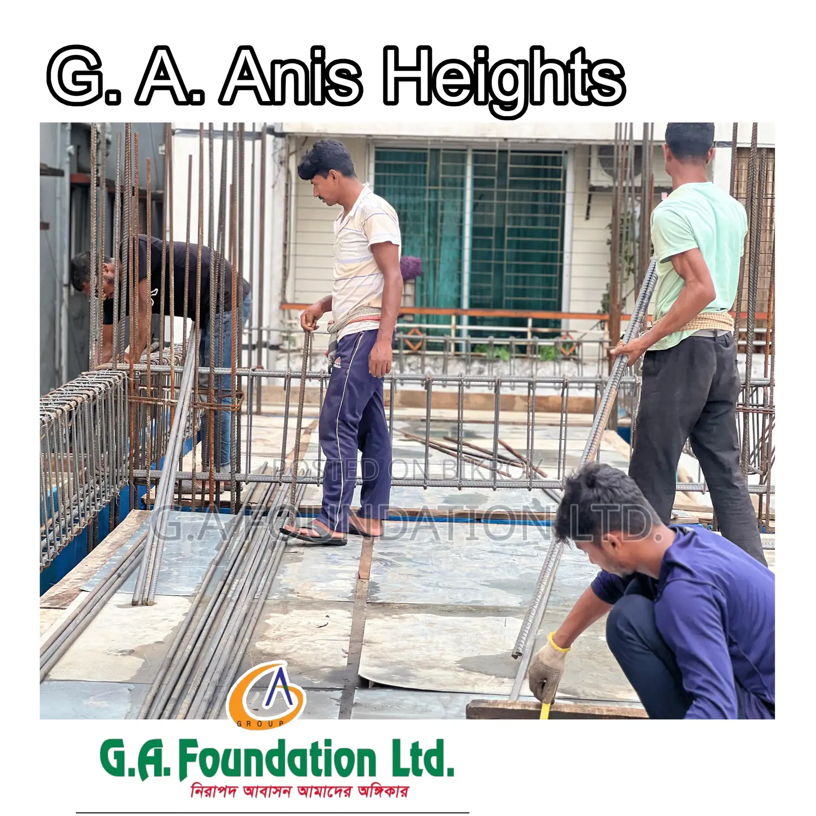 3-Bedroom Apartment in G. A. Anis Heights, Mirpur for Sale in Mirpur