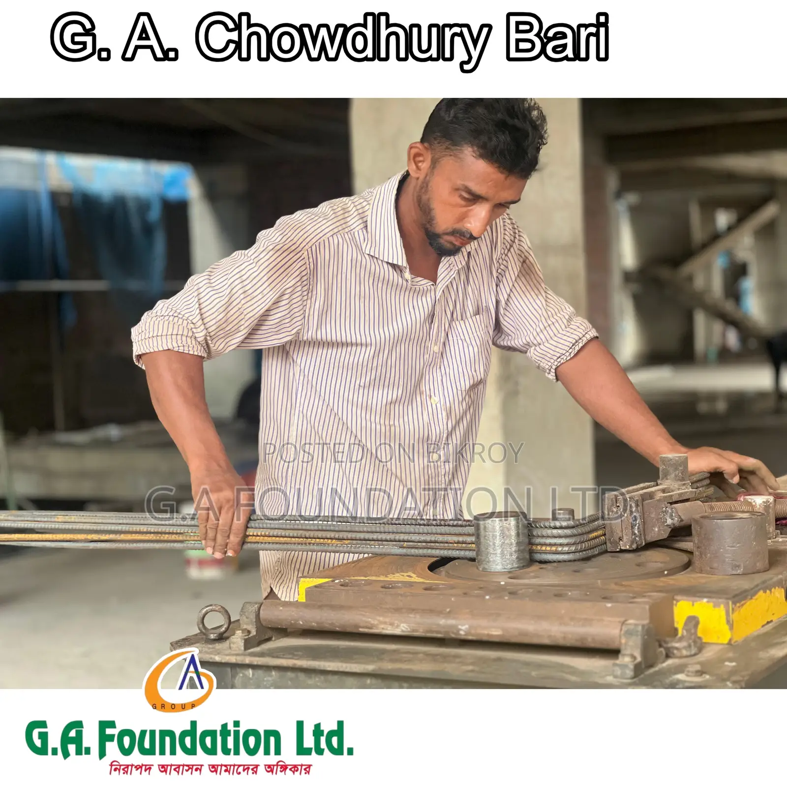 3-Bedroom Apartment in G. A. Chowdhury Bari, Mirpur for Sale in Mirpur