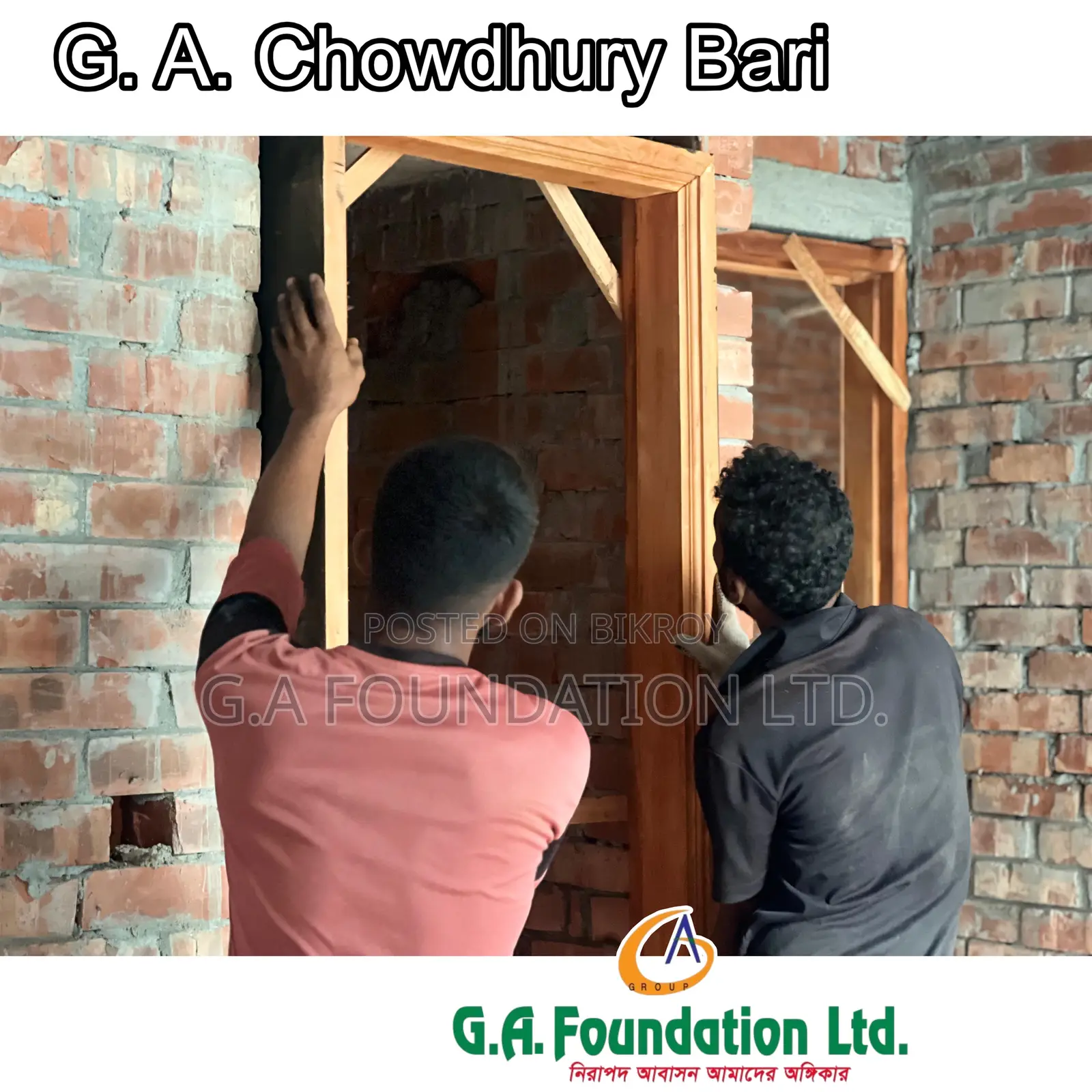 3-Bedroom Apartment in G. A. Chowdhury Bari, Mirpur for Sale in Mirpur