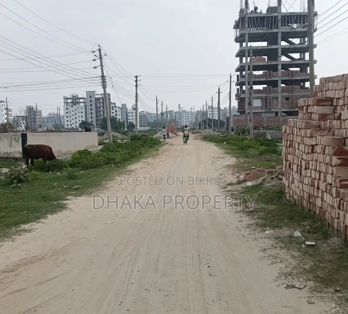 Metro Station 3 Katha South at Sector-17/F in Uttara