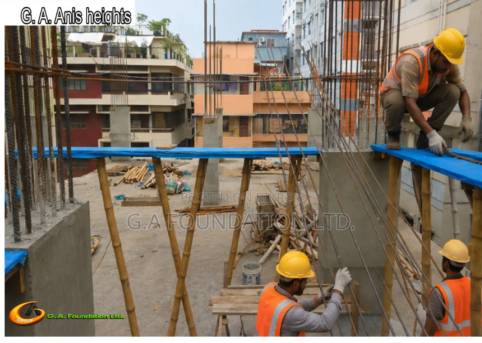 3-bedroom Apartment in G. A. Anis Heights, Mirpur for Sale in Mirpur