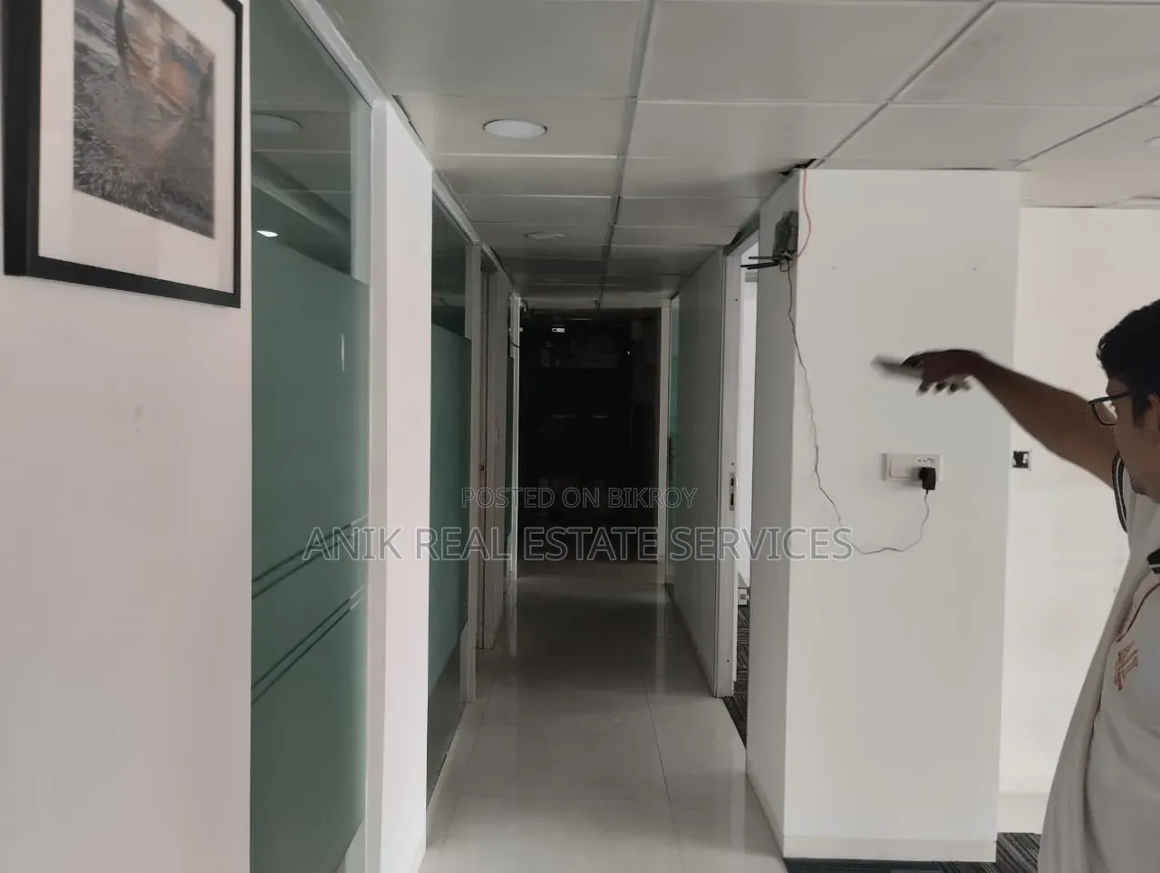 Commercial 2175 SFT Office Space for Rent at Gulshan Avenue in Gulshan