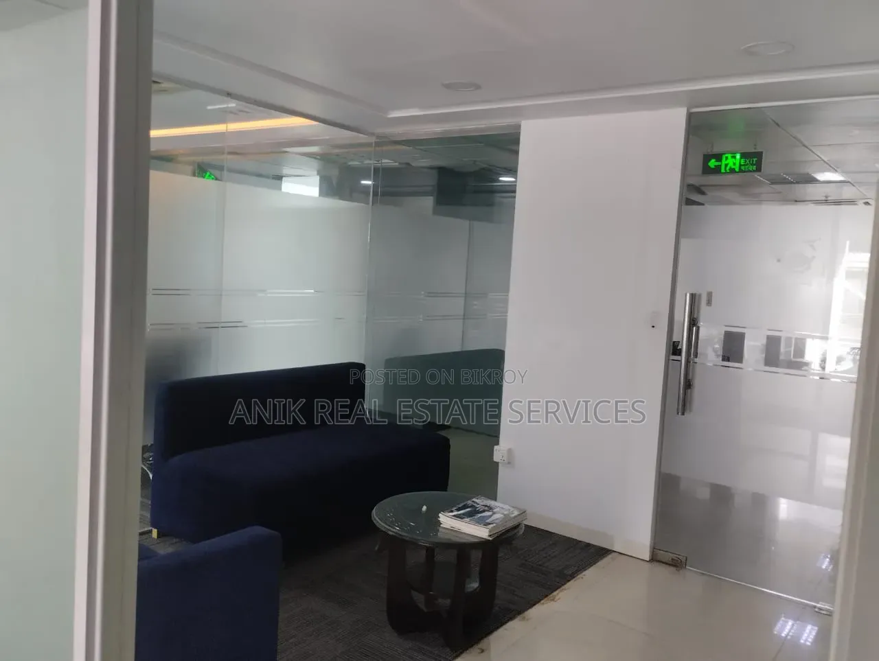 Commercial 2175 SFT Office Space for Rent at Gulshan Avenue in Gulshan